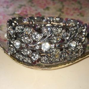 Lovely blingy bridal bracelet